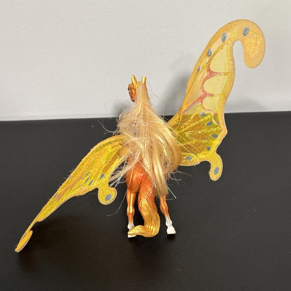 Wind Dancers Sirocco Pegasus Breyer Horse #100103 Retired Fairy Wings READ - Picture 5 of 9